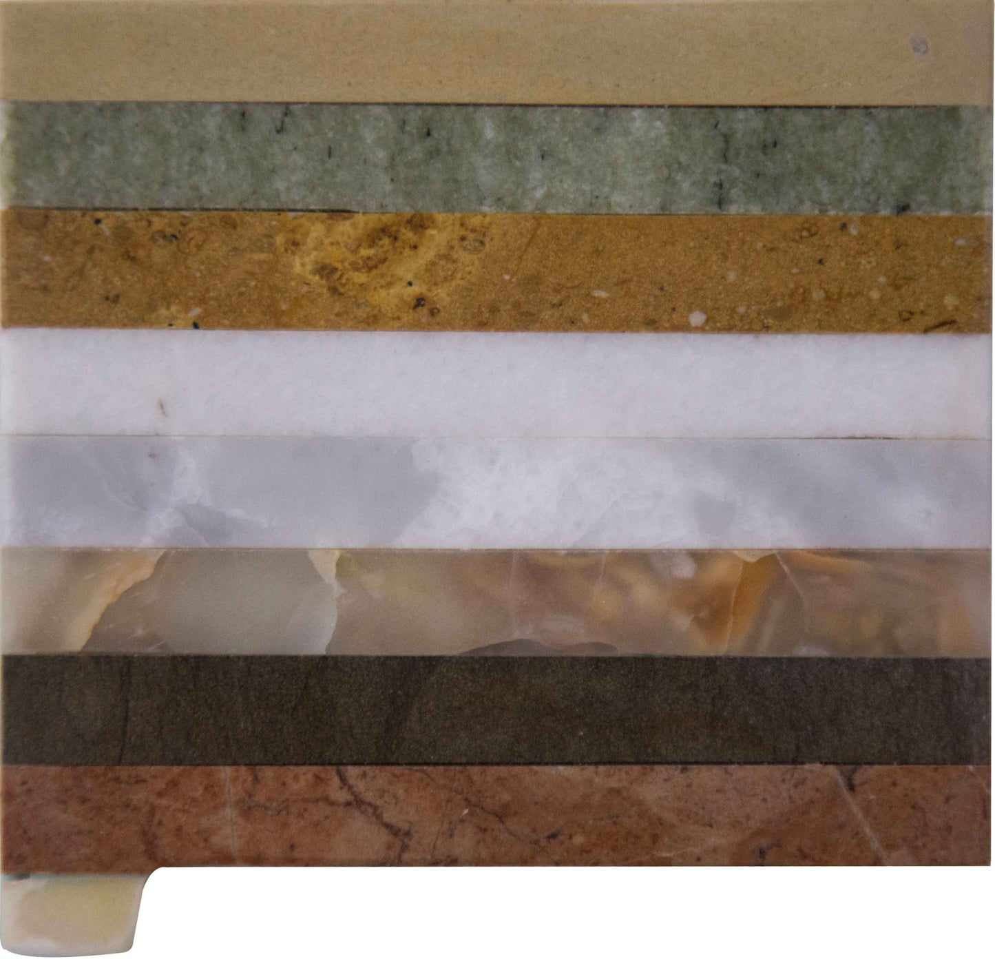 Earthy Tones Mosaic Coasters