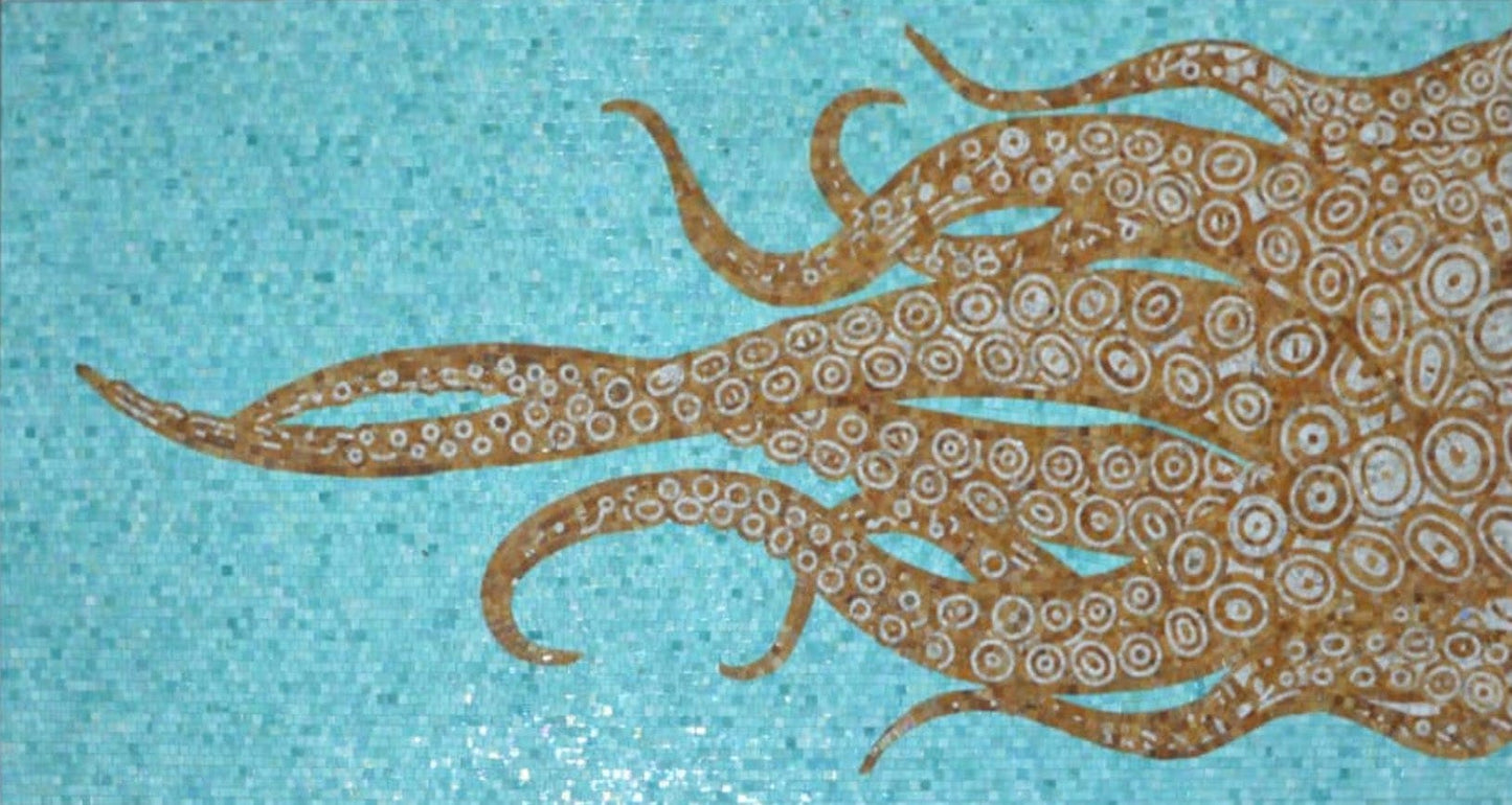 Tentacles III - Mosaic Artwork