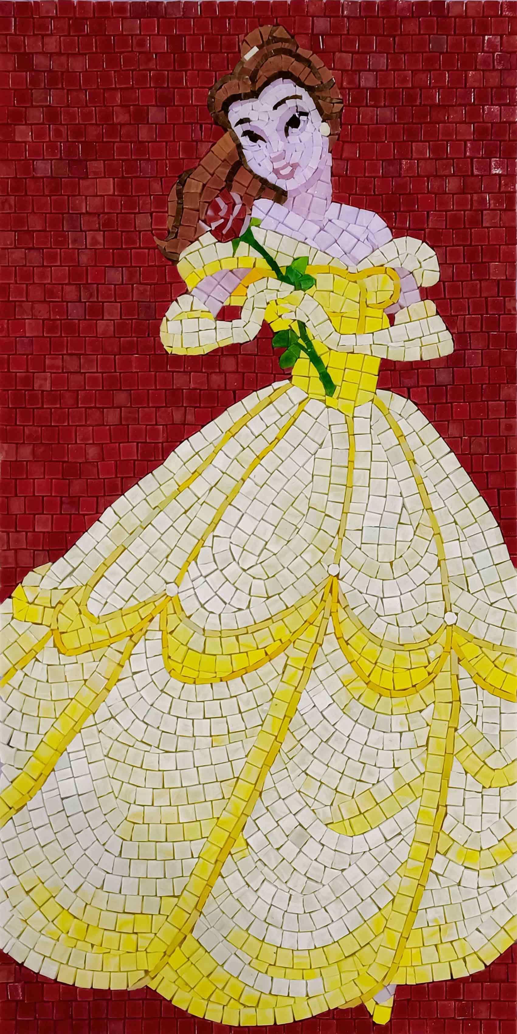 Mosaic Design - The Beauty | Human Figures Art Mosaic Design - The Beauty | Human Figures Art