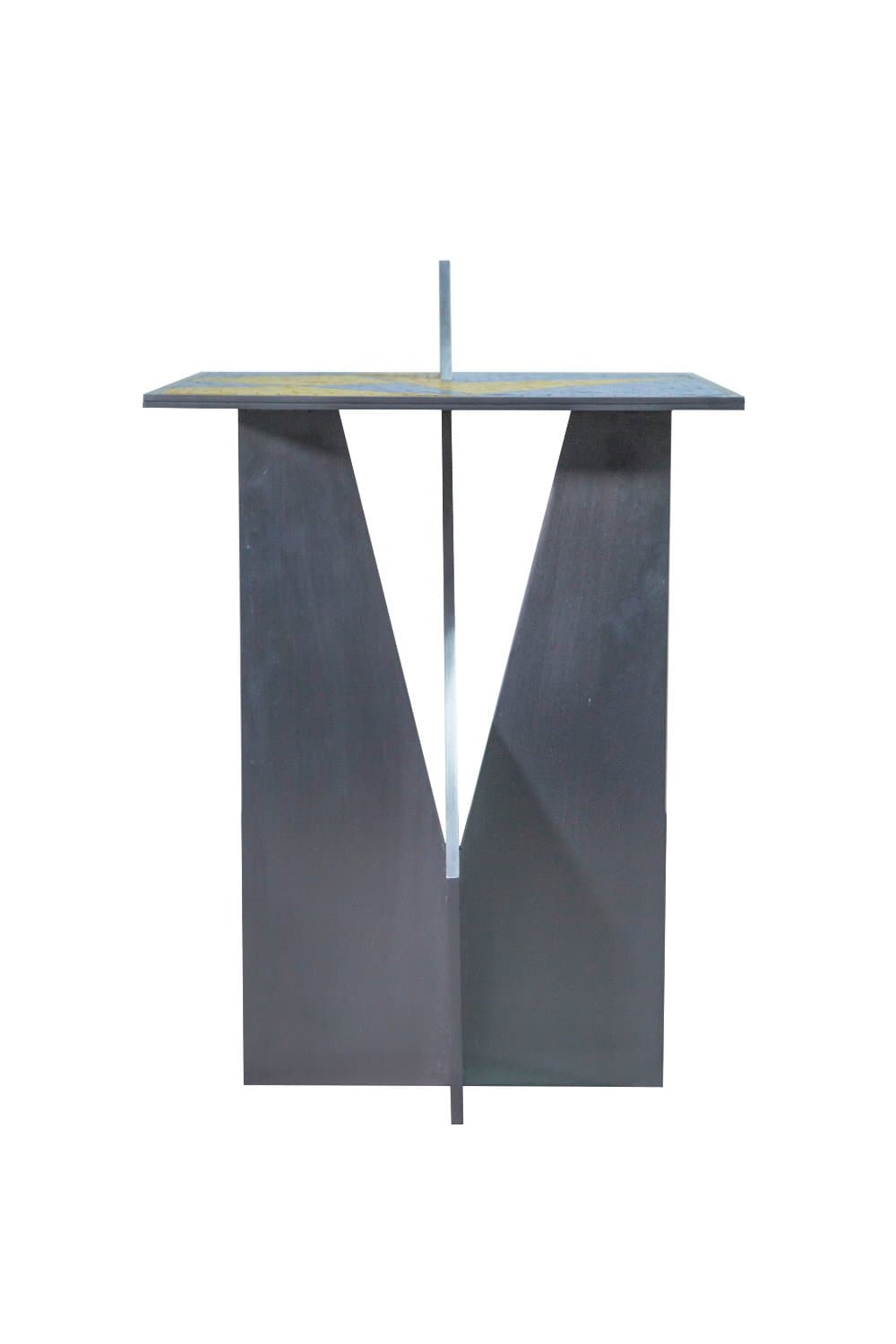 Kandinsky's Triangles - Geometric Mosaic Table