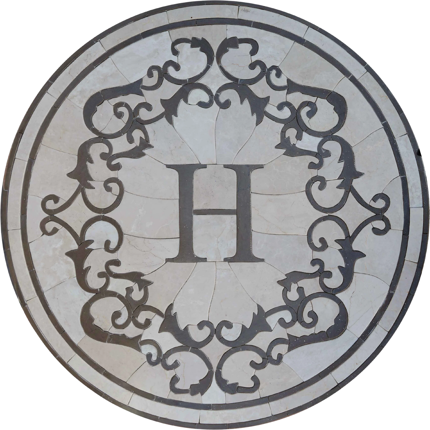 Mosaic Monogram - H