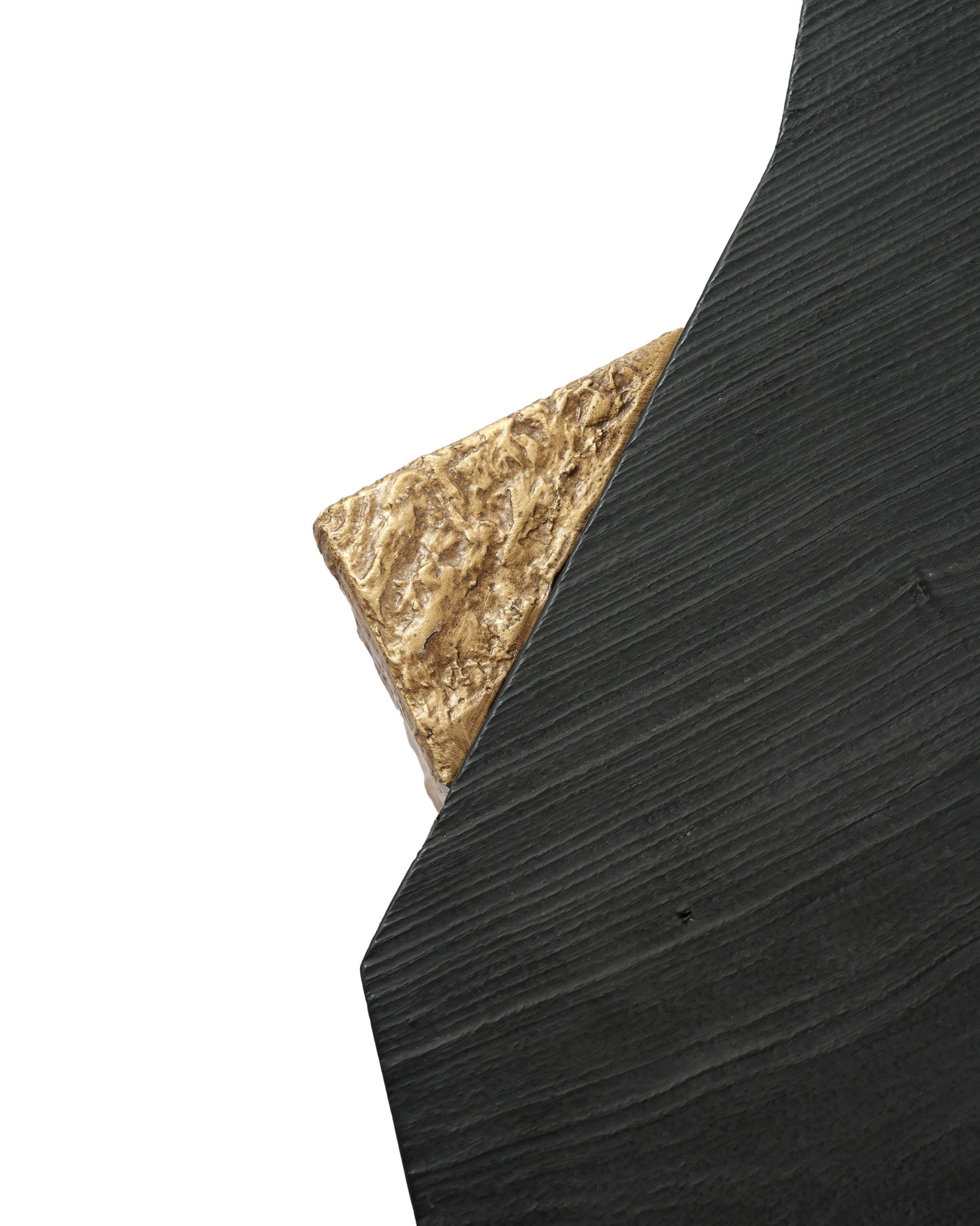 Handcrafted Mosaic Wood Side Table - Luxe Statement Piece