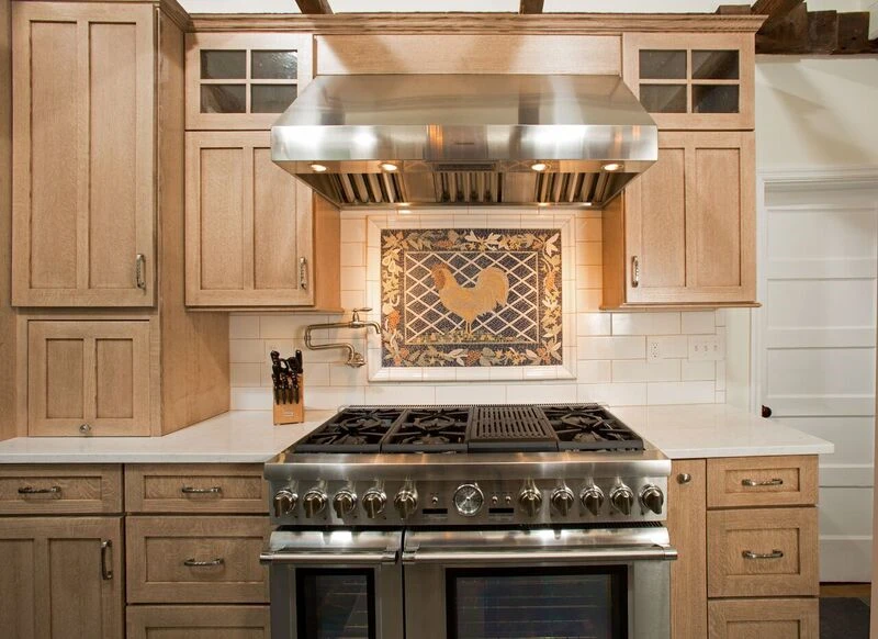 Gallo Paesaggio - Mosaic Art