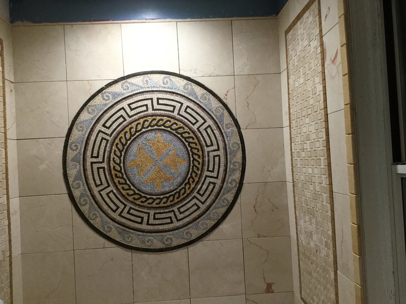 Round Greco-Roman Mosaic - Aelia