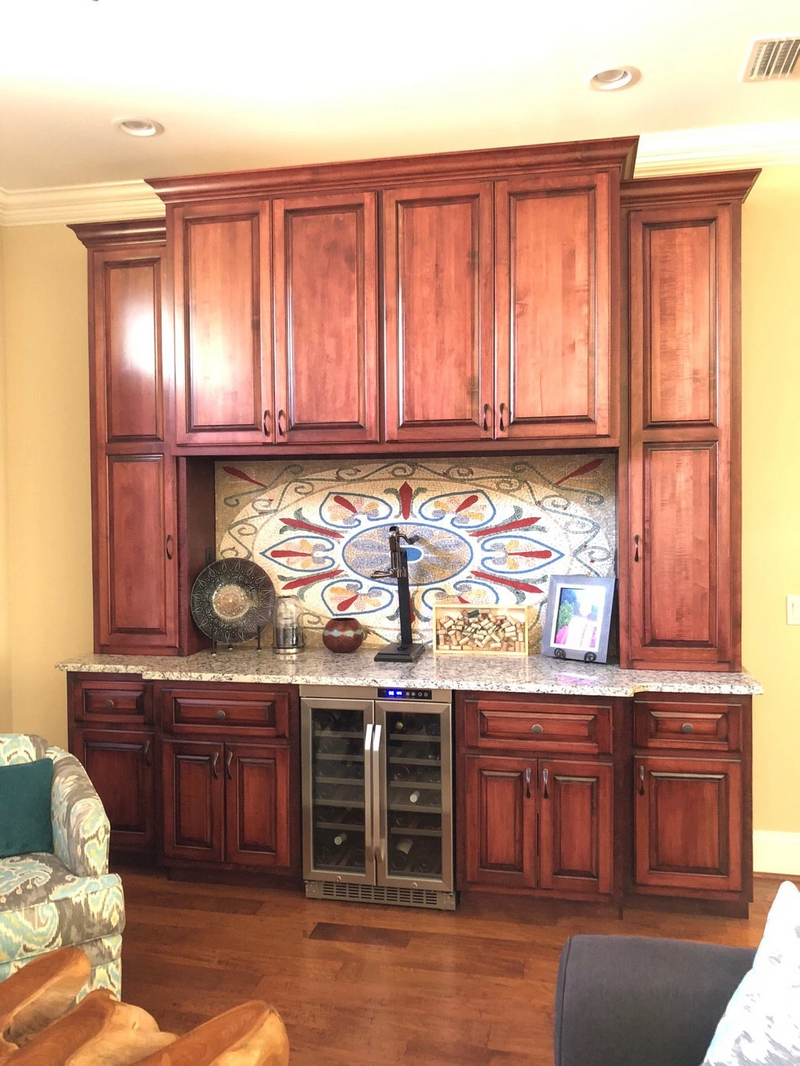 Arabesque Floral Mosaic - Yanu