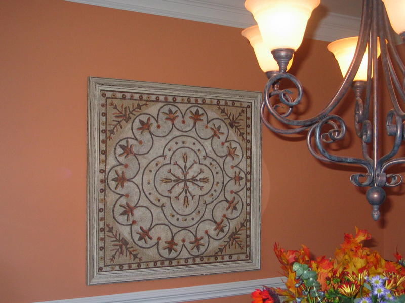 Botanical Mosaic Panel or Floor Inlay - Hadi