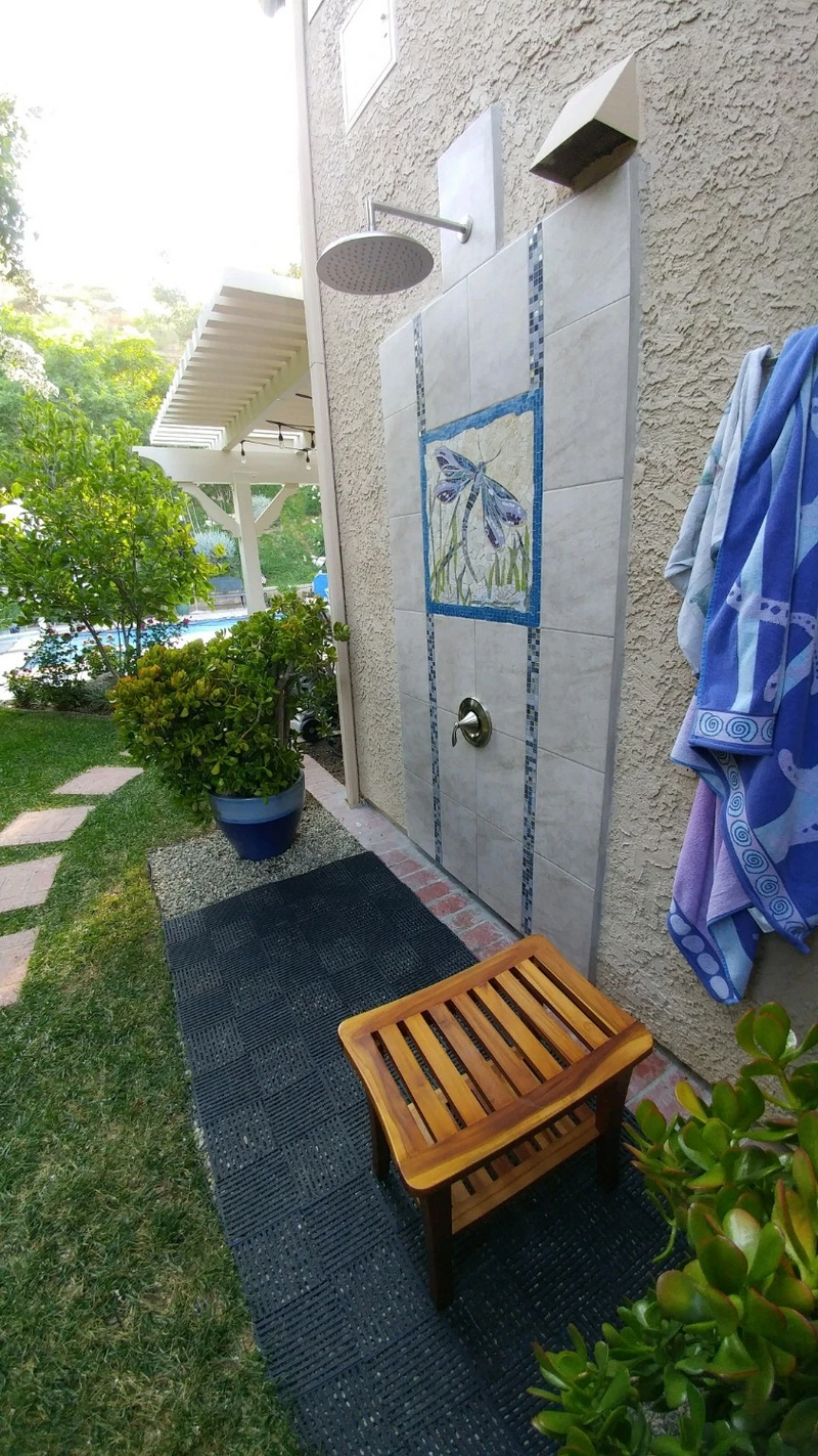 Mosaic Art - Tropical Dragonfly