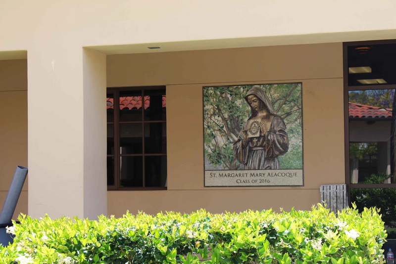 Mosaic Icon - St. Margaret Mary Alacoque