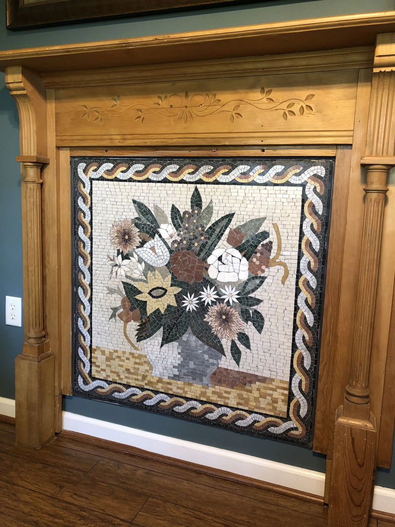 Mosaic Patterns - Framed Flower