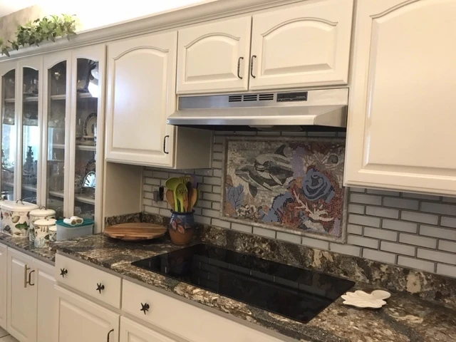 Underwater Sea Life Mosaic