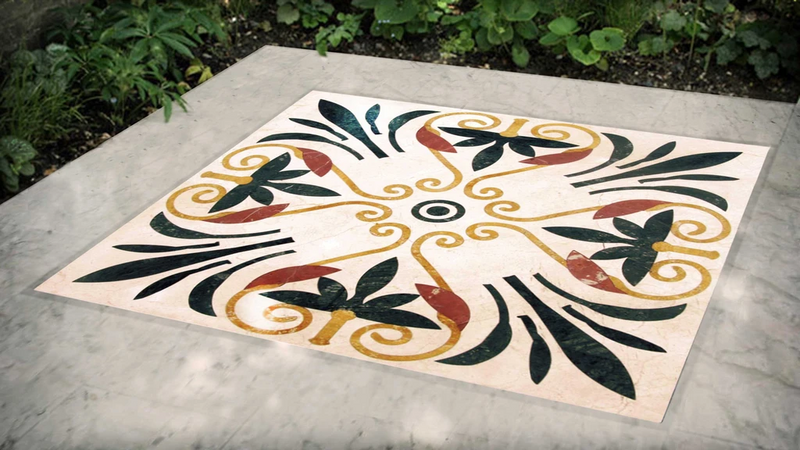Waterjet Mosaic Tile - Nadja