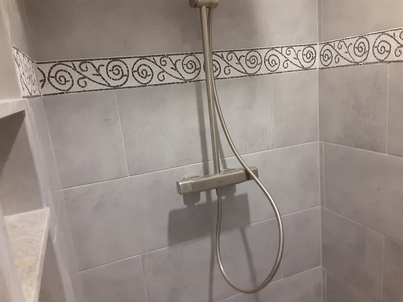 Mosaic Border- Floral Zebre