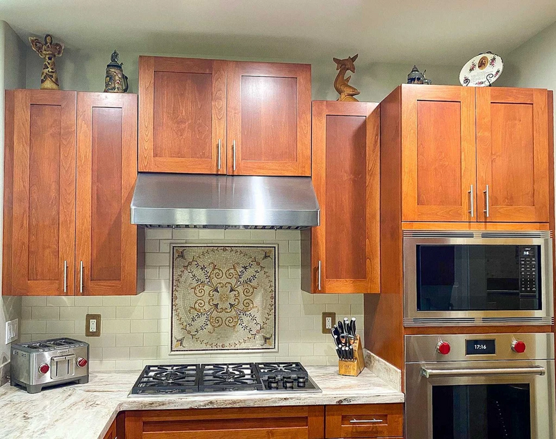 Geometric Stone Tile Mosaic - Samia