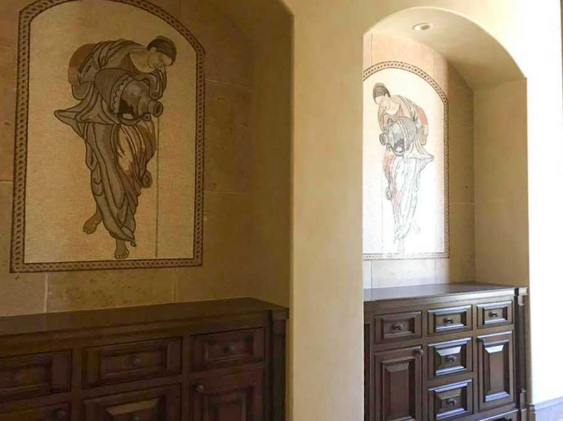 Marble Mosaic Art- Alectrona