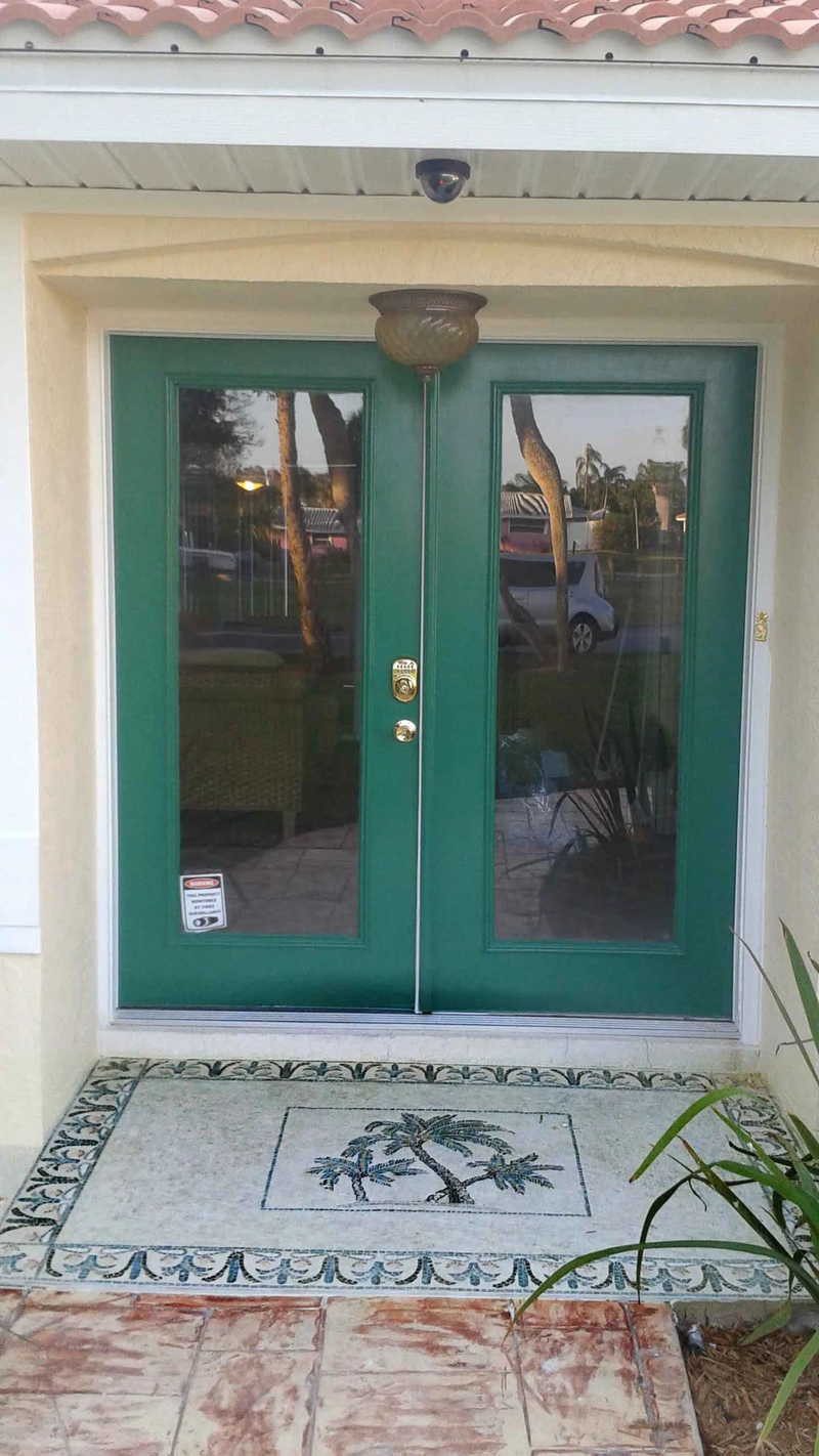 Palm Trees - Mosaic Tile Pattens