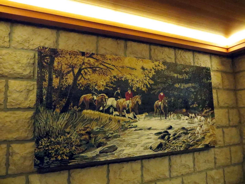 Mosaic Art - The Hunting Scene