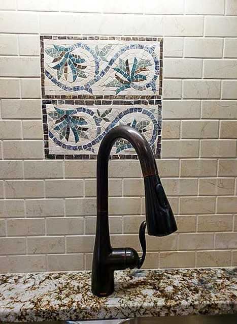 Mosaic Tile Patterns - Coneflowers