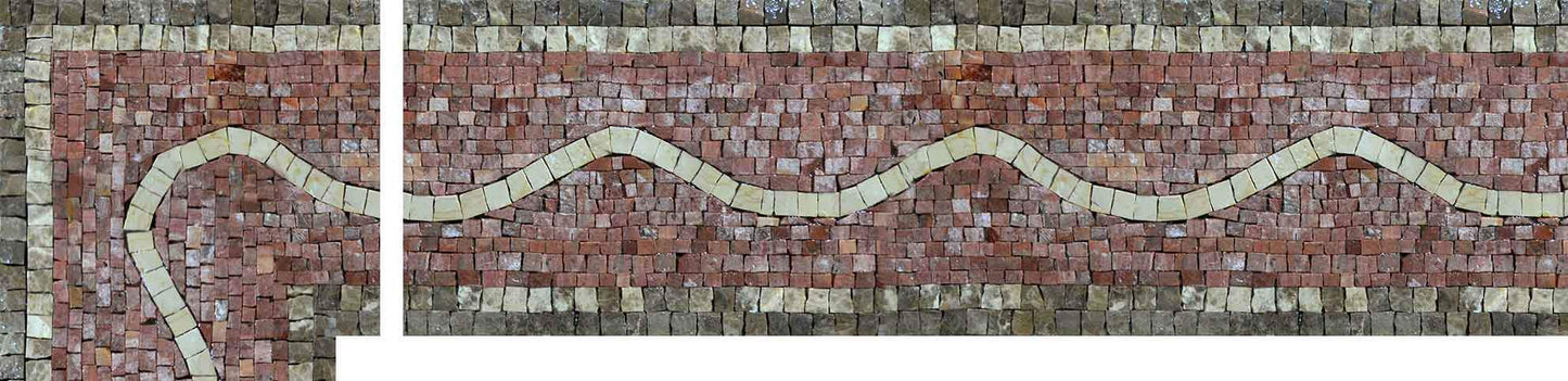 Mosaic Corner - Waves