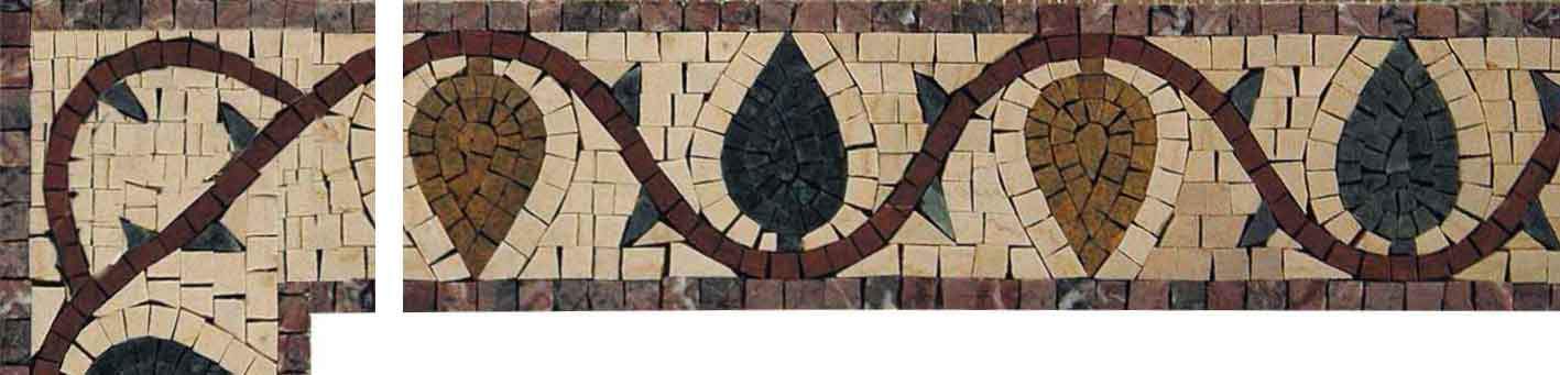 Marble Mosaic Corner