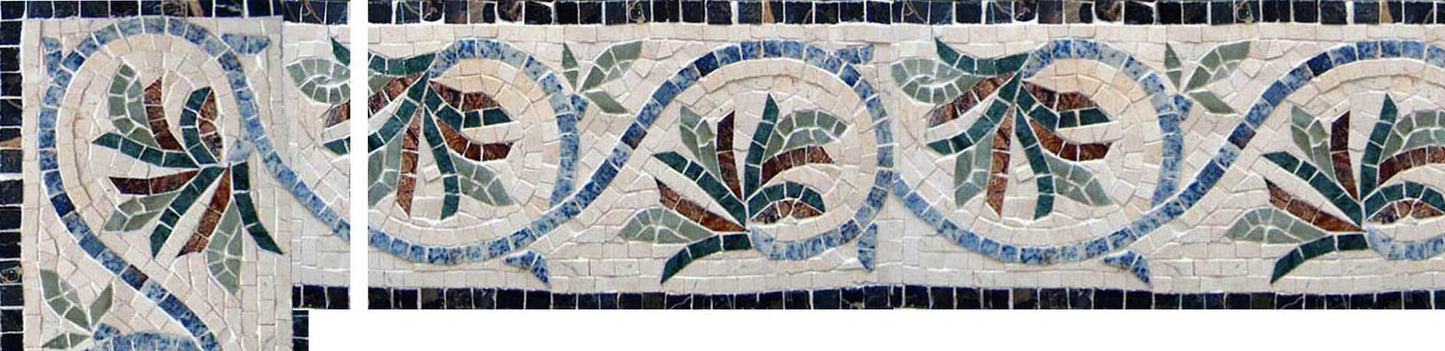 Mosaic Tile Patterns - Coneflowers