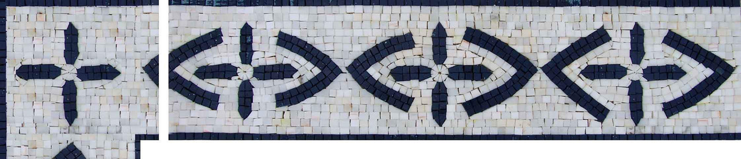 Corner Marble Pattern Mosaic