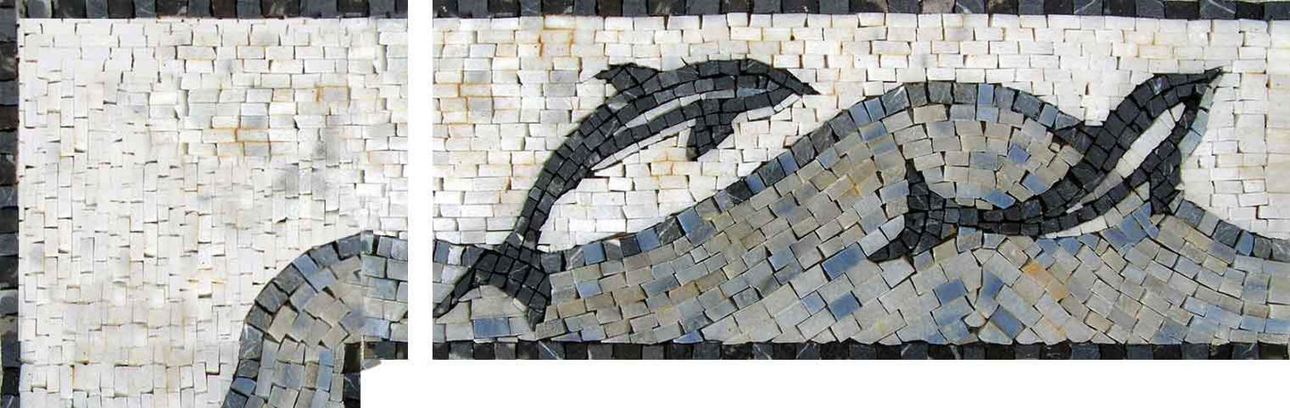 Nautical Mosaic Corner Art