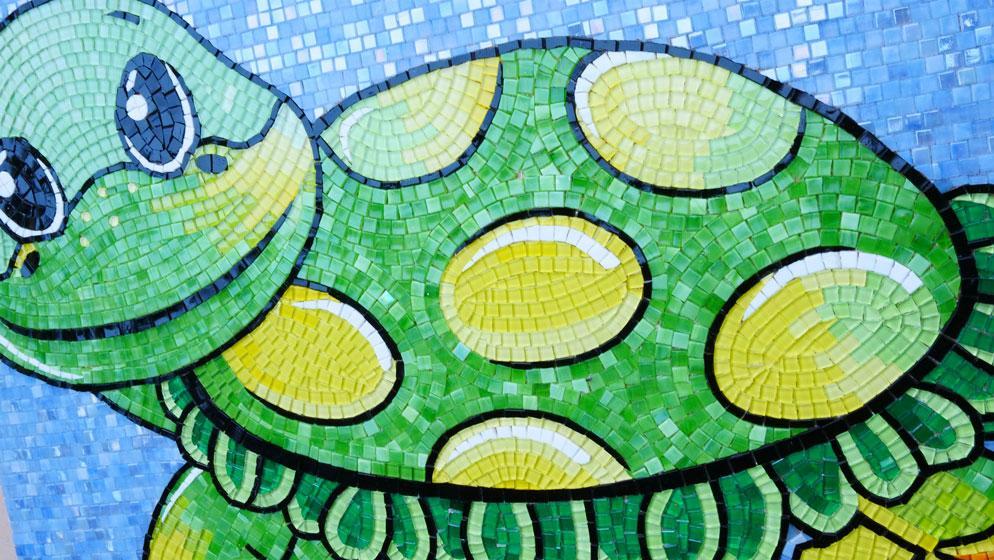 Franklin the Turtle - Comic Mosaic