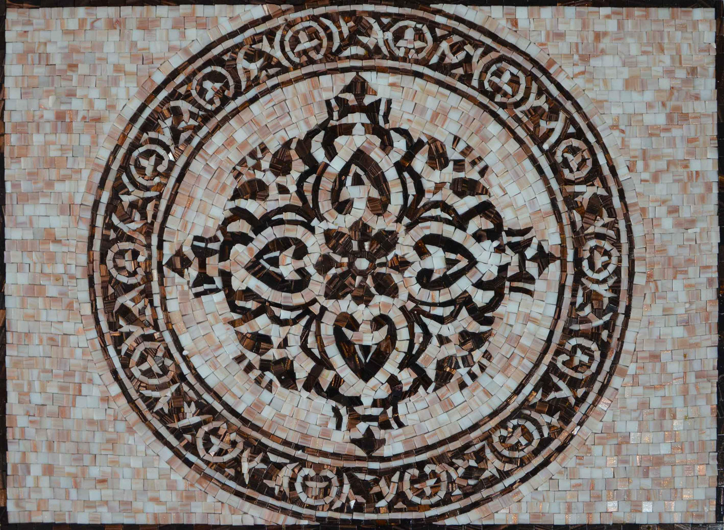 Mosaic Artwork - Royal Flower