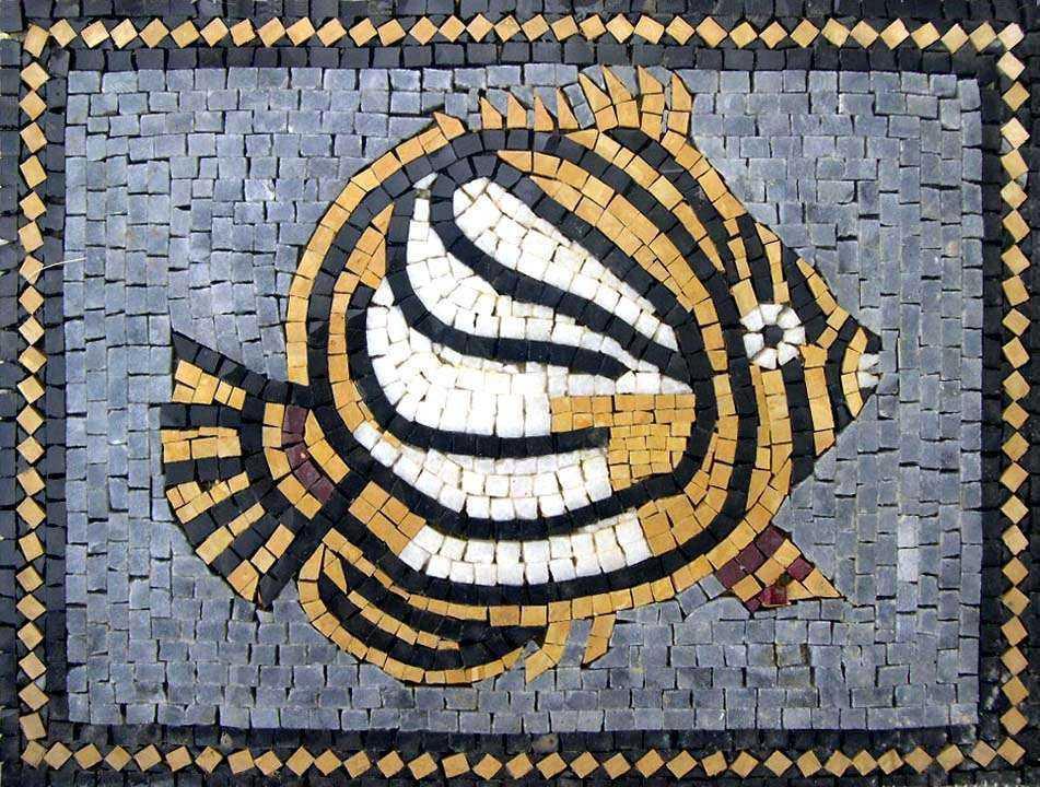 Fish Marble Mosaic