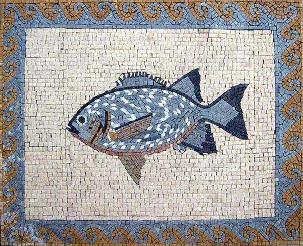 Fish Marble Mosaic