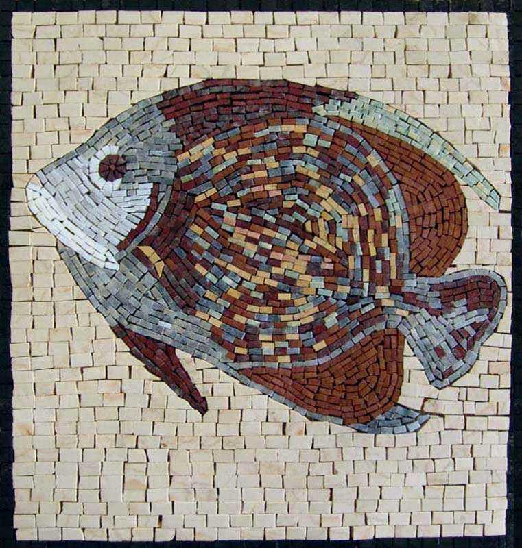 Fish Marble Mosaic