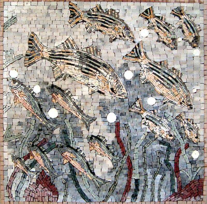 Nautical Scene Mosaic