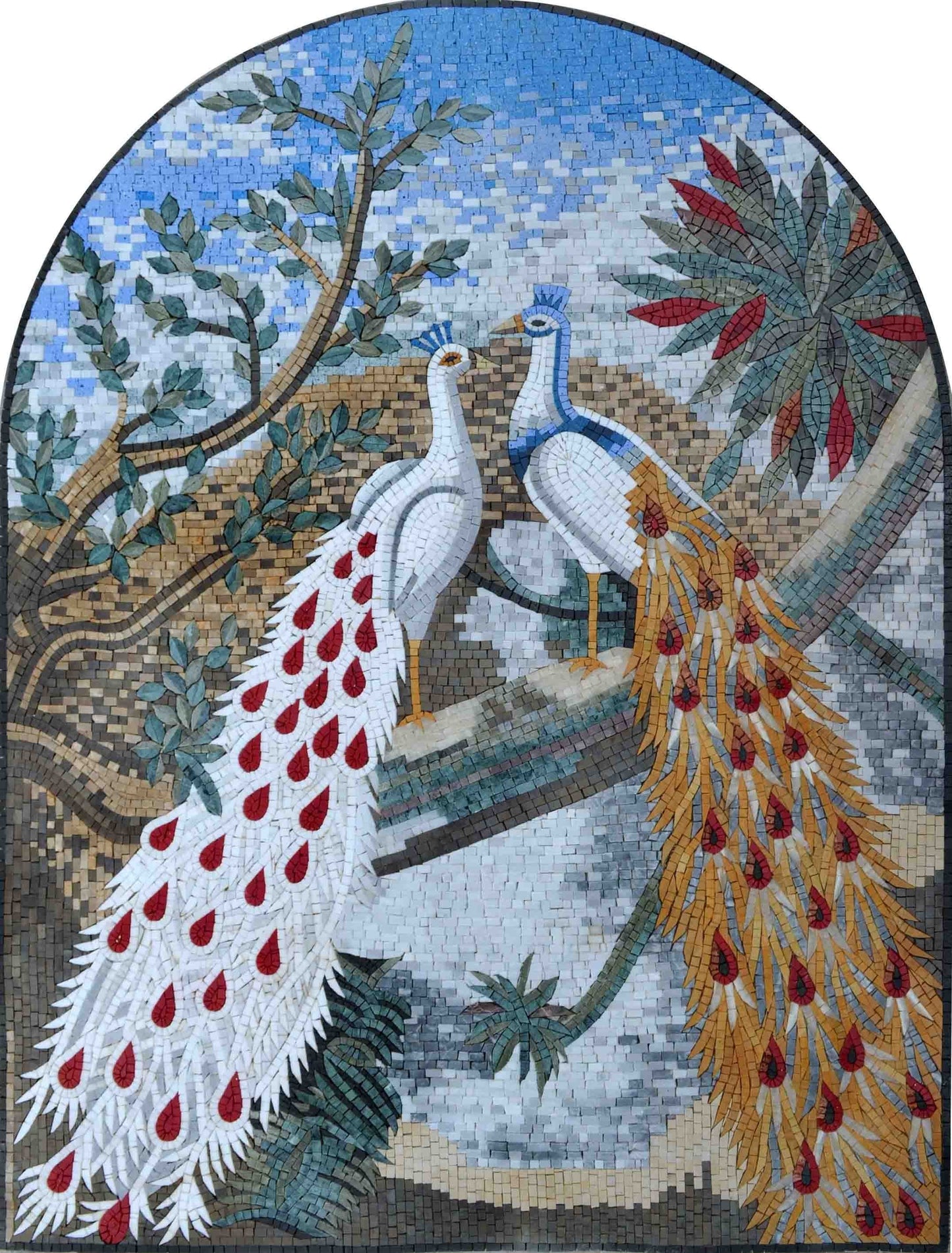 Mosaic Designs - Peacock