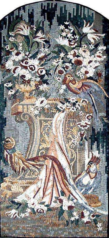 Mosaic Designs - Birds and Flowers