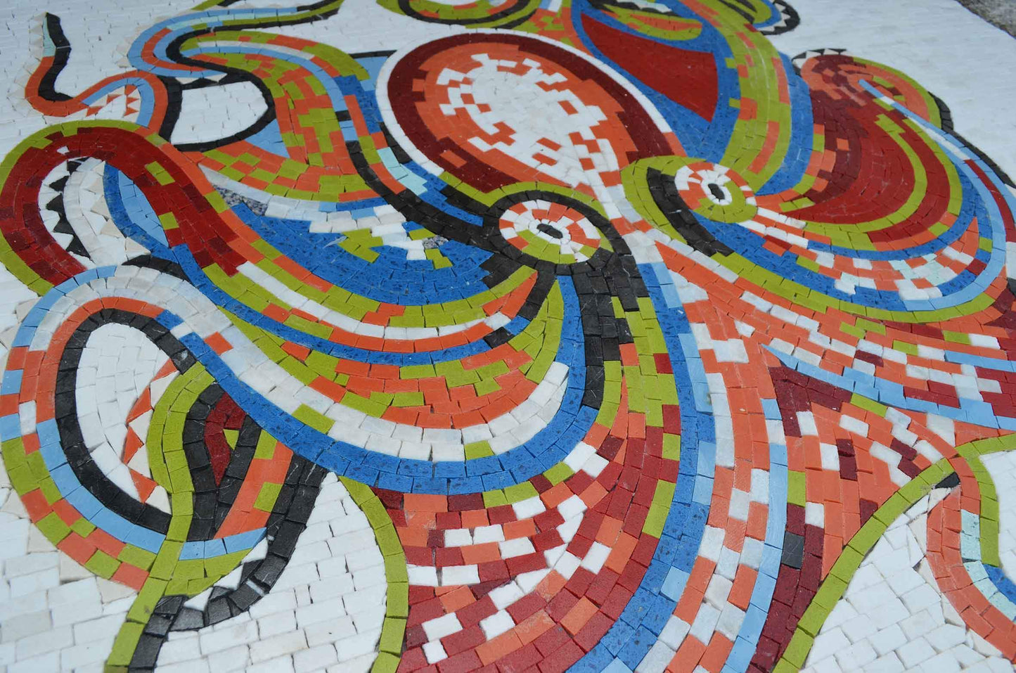 Octopus in Colors - Mosaic Art
