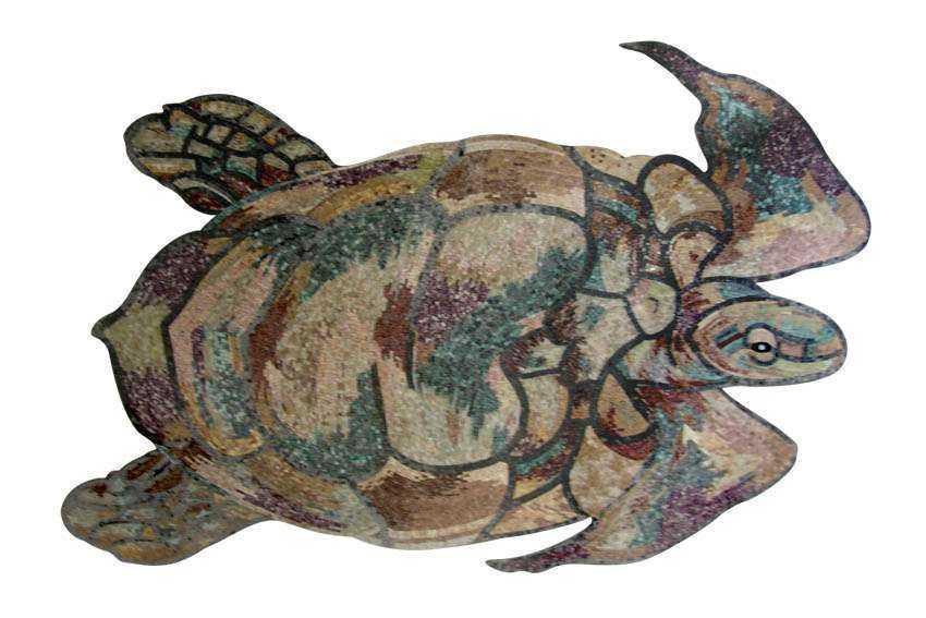 Mosaic Designs - Crafted Sea Turtle
