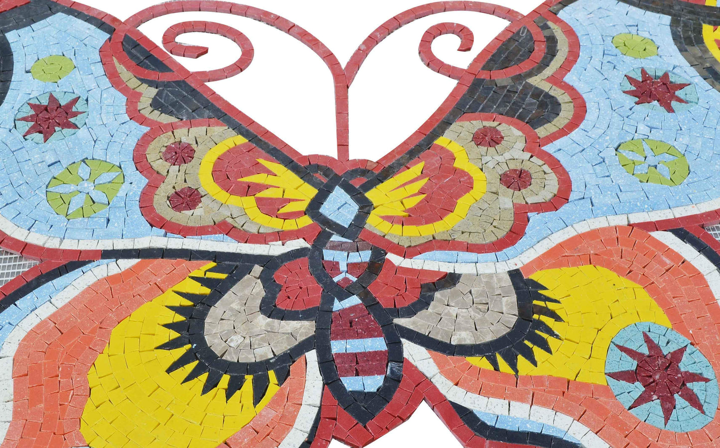 Mosaic Art - Colorful Butterfly