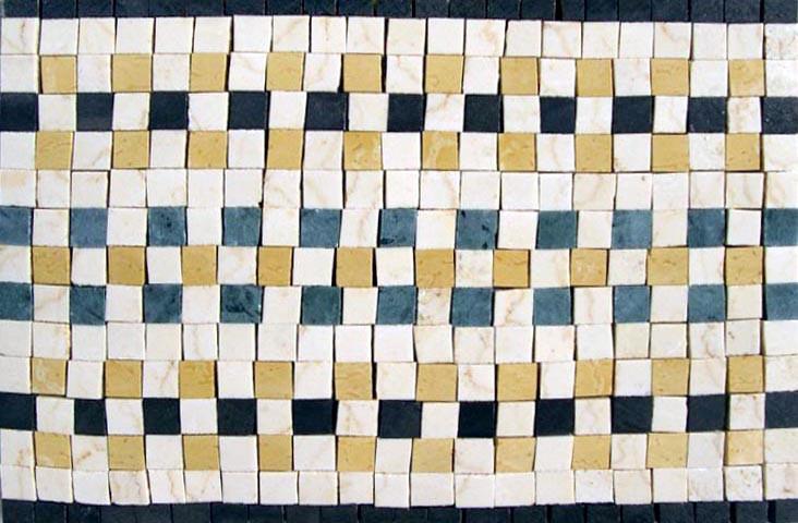 Stone Art Mosaic Border