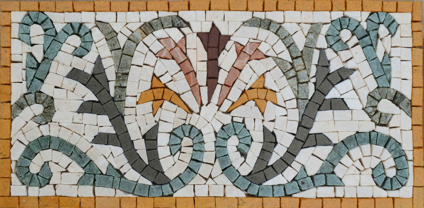 Marble Mosaic Border - Spring Aiten
