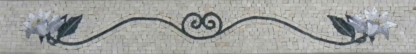 Elegant Mosaic Frame Art - Light