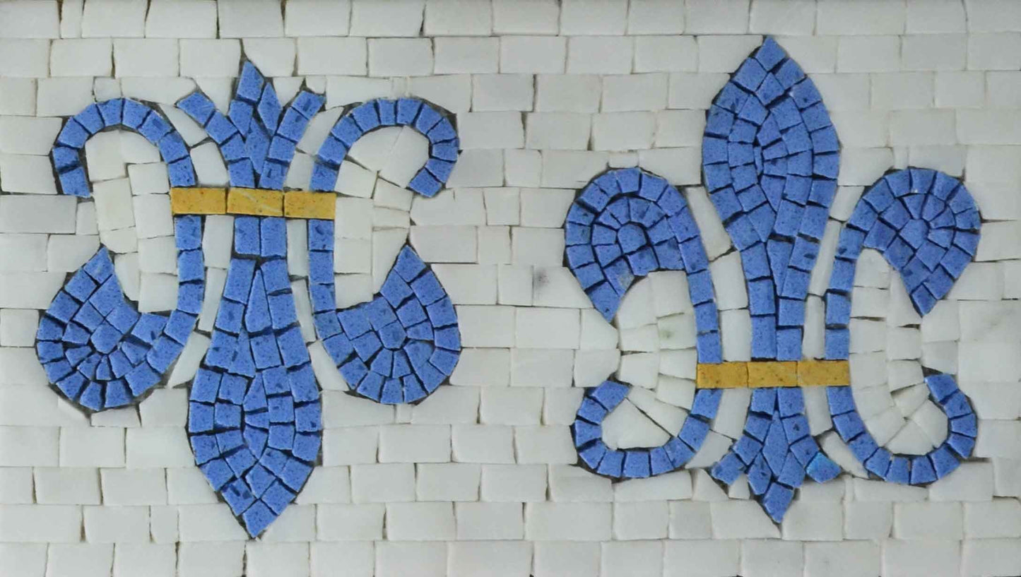Mosaic Patterns - Fleur De Lys