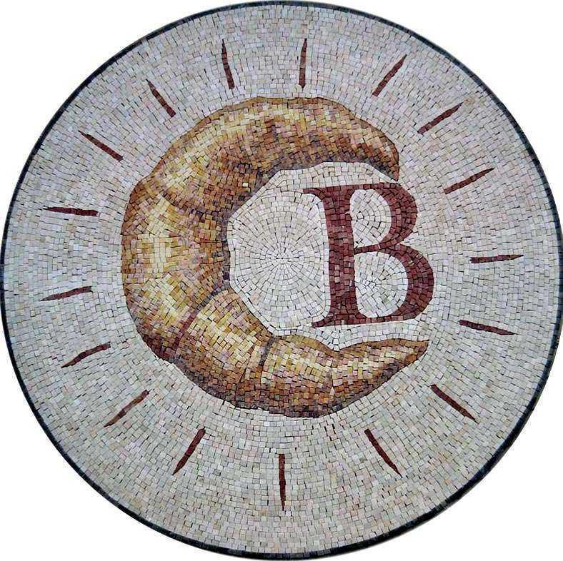 Shop Sign Mosaic Medallion