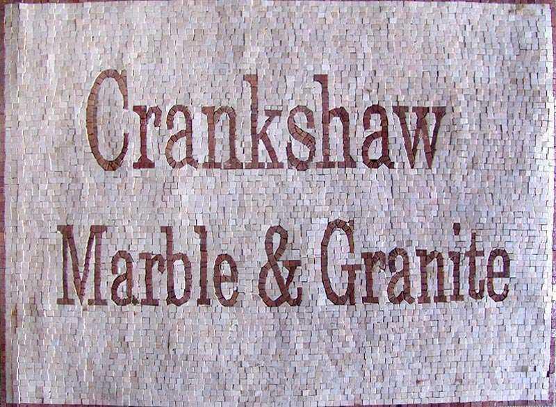 Customized Sign Mosaic