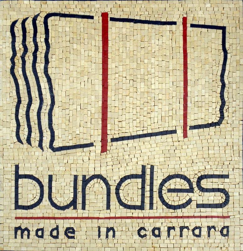 Company Custom Logo Marble Mosaic