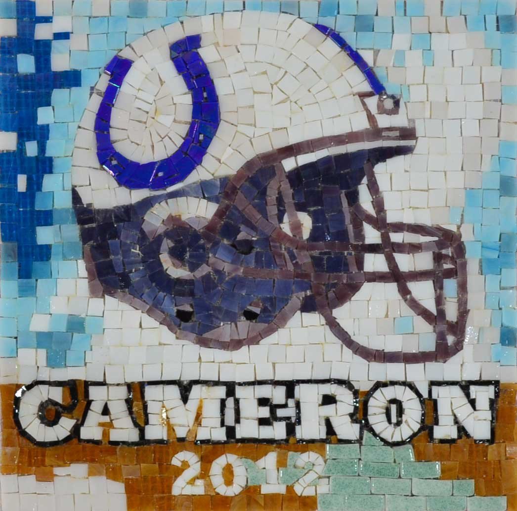 Custom Football Mosaic