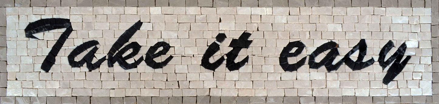 Custom Mosaics - Take it Easy