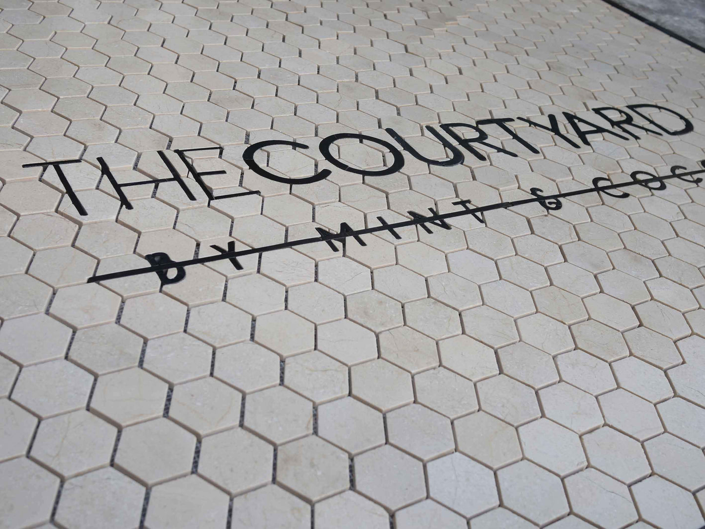 Custom Petal Mosaic -The Courtyard by Mint & Coco