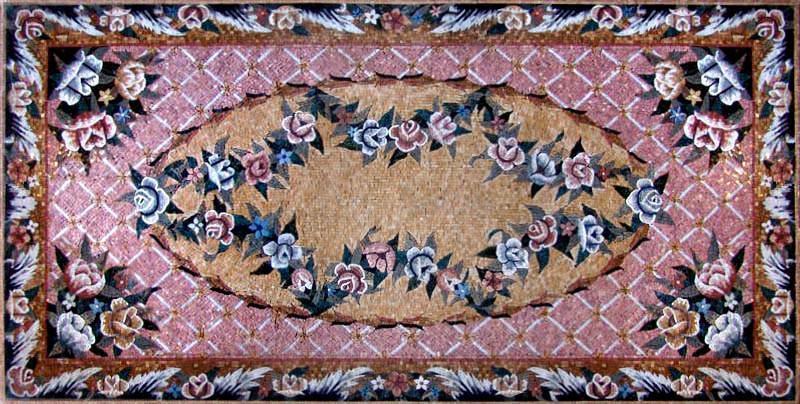 Floral Mosaic Rug
