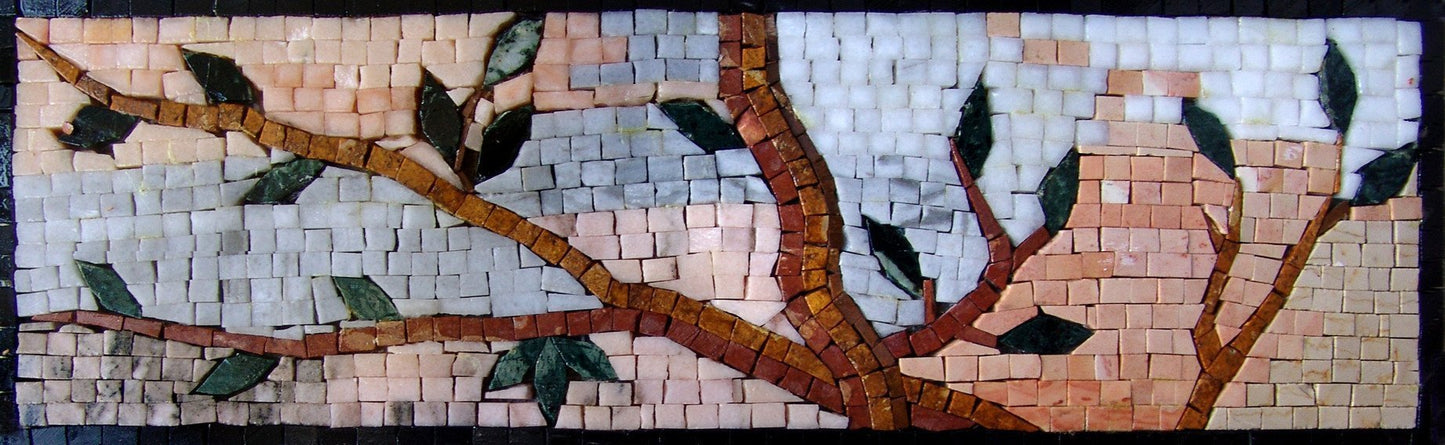 Mural Mosaic Art - Tree Branch