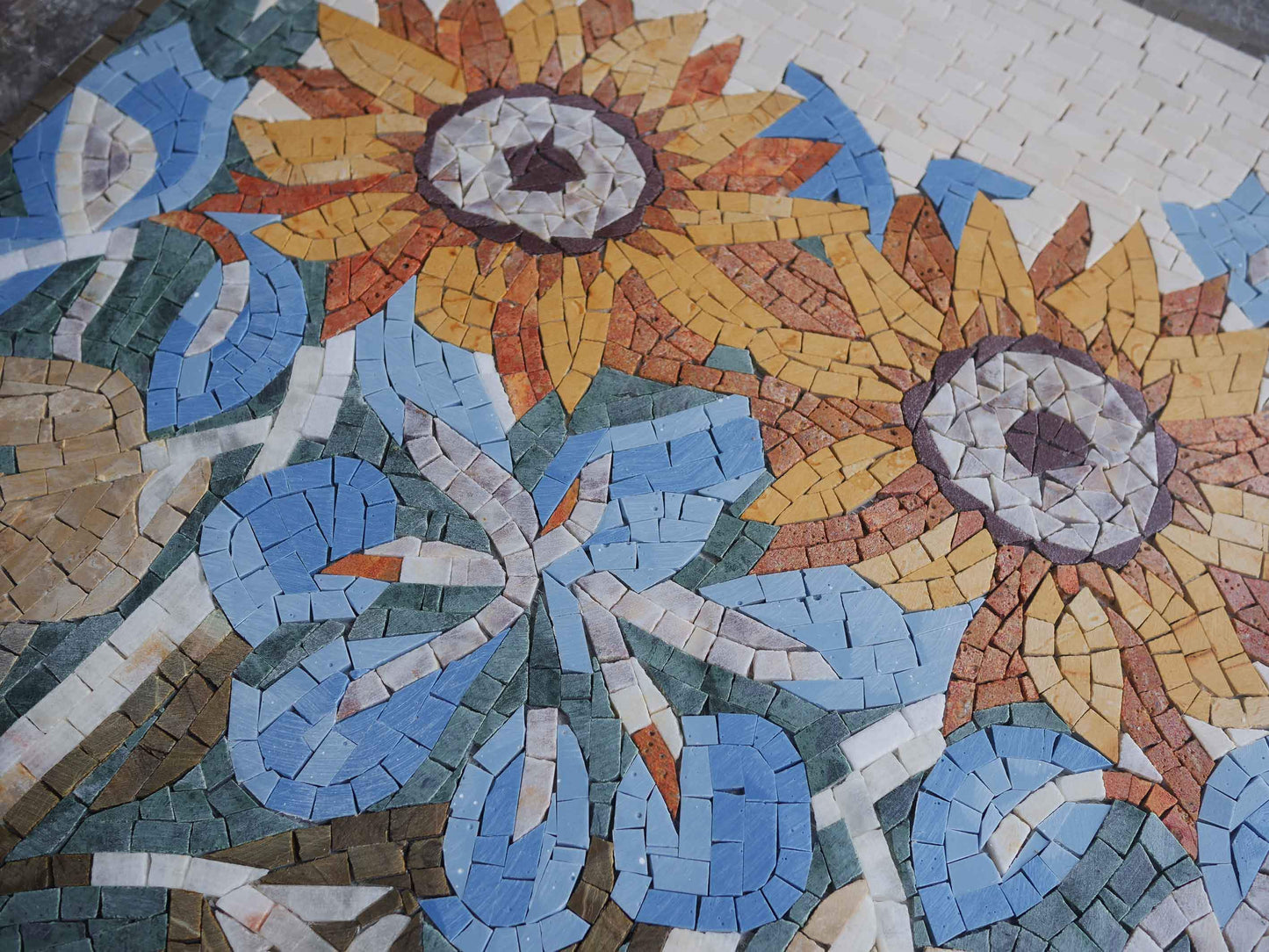Mosaic Sunflowers - Fleurs de la Soleil